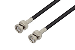 PE3C0987 - BNC Male to BNC Male Cable Using LMR-240-UF Coax