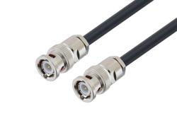 PE3C0989 - BNC Male to BNC Male Low Loss Cable Using LMR-240-UF Coax
