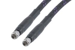 PE3C100021 - 1.0mm Male to 1.0mm Male Armored Low Loss Test Cable
