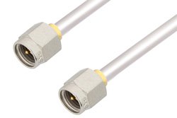 PE3C1015 - SMA Male to SMA Male Cable Using Tinned RG402 Coax