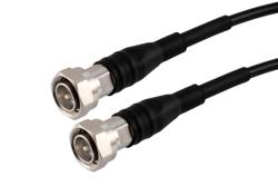 PE3C10326 - 4.3-10 Male to 4.3-10 Male Low PIM Cable Using TCOM-240 Coax With Times Microwave Components