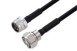 PE3C10332 - Outdoor Rated 4.3-10 Male to N Male Low PIM Cable Using SPO-250 Coax with Times Microwave Components