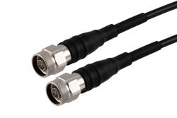 PE3C10334 - N Male to N Male Low PIM Cable Using TCOM-240 Coax With Times Microwave Components