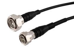 PE3C10335 - 4.3-10 Male to 7/16 DIN Male Low PIM Cable Using TCOM-240 Coax With Times Microwave Components