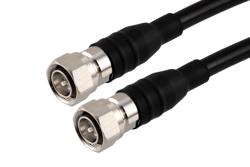 PE3C10349 - 4.3-10 Male to 4.3-10 Male Low PIM Cable Using TCOM-400 Coax With Times Microwave Components