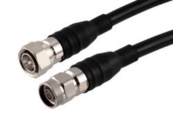 PE3C10353 - 4.3-10 Male to N Male Low PIM Cable Using TCOM-400 Coax With Times Microwave Components