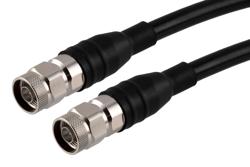 PE3C10357 - Fire Rated N Male to N Male Low PIM Cable Using TCOM-400-FR Coax With Times Microwave Components
