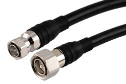 PE3C10365 - 4.3-10 Male to 7/16 DIN Male Low PIM Cable Using TCOM-600 Coax With Times Microwave Components