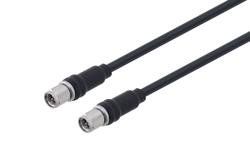 PE3C10377 - SMA Male to SMA Male Low Loss Cable Using TCOM-195 Coax With Times Microwave Components