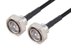 PE3C10410 - Fire Rated 7/16 DIN Male to 7/16 DIN Male Low Loss Cable Using TCOM-240-FR Coax With Times Microwave Components