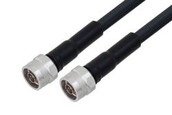 PE3C10425 - N Male to N Male Low Loss Cable Using TCOM-400 Coax With Times Microwave Components