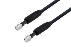 PE3C1382/WP - Waterproof IP68 TNC Male (Plug) to TNC Male (Plug) Low Loss Cable Using LMR-400 Coax with Times Microwave Components