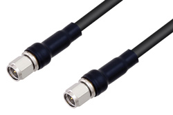 PE3C1568 - SMA Male to SMA Male Cable Using LMR-200 Coax