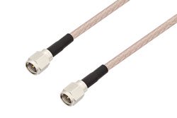 PE3C1820 - SMA Male to SMA Male Cable Using RG316 Coax