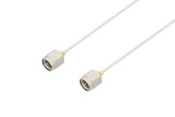 PE3C1894 - SMA Male to SMA Male Cable Using PE-SR047FL Coax