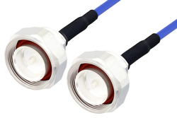  7/16 DIN Male to 7/16 DIN Male LSZH Jacketed Cable 200 CM Length Using SR402FLJ Low PIM Coax, RoHS