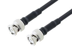 PE3C2220 - BNC Male to BNC Male Cable Using LMR-200-UF Coax