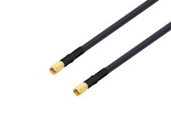 PE3C2486LF - SMA Male to SMA Male Low Loss Cable Using LMR-240-UF Coax, LF Solder