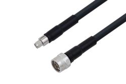 PE3C2551 - SMA Male to N Male Low Loss Cable Using LMR-400-UF Coax with Times Microwave Components