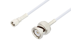 PE3C2578LF - SMC Plug to BNC Male Cable Using RG188 Coax, LF Solder, RoHS