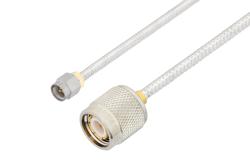 PE3C2629 - SMA Male to TNC Male Cable Using PE-SR402FL Coax