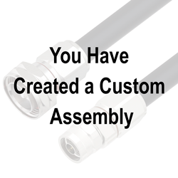 PE3C2700LF - 2.4mm Female to SSMA Male Cable Using RG405 Coax, RoHS