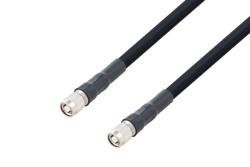 PE3C2890/HS - Reverse Polarity TNC Plug to Reverse Polarity TNC Plug Low Loss Cable Using LMR-400 Coax with HeatShrink