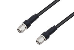 PE3C3055 - SMA Male to SMA Male Cable Using LMR-195 Coax
