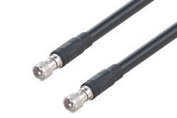 PE3C3111 - UHF Male to UHF Male Low Loss Cable Using LMR-600-DB Coax with Times Microwave Components