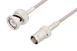 PE3C3344 - BNC Male to BNC Female Cable Using RG316 Coax