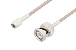 PE3C3383 - SSMA Male to BNC Male Cable Using RG316 Coax