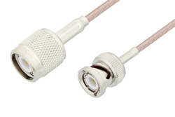 PE3C3393 - TNC Male to BNC Male Cable Using RG316 Coax