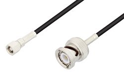 PE3C3425 - SMC Plug to BNC Male Cable Using RG174 Coax
