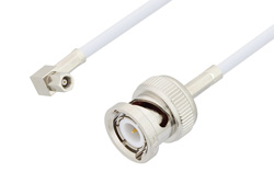 PE3C3449 - SMC Plug Right Angle to BNC Male Cable Using RG188 Coax
