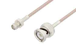 PE3C3461 - SMA Female to BNC Male Cable Using RG316 Coax