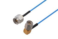PE3C3763 - SMA Male to SMA Male Right Angle Cable Using PE-P047 Coax
