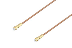 PE3C3985 - Snap-On MMBX Plug to Snap-On MMBX Plug Cable Using RG178 Coax
