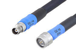 PE3C4011 - Handheld RF Analyzer Rugged Phase Stable Cable N Male to TNC Female Cable Using PE-FF430 Coax, RoHS