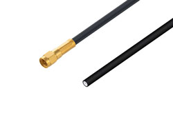 PE3C4184 - SMA Male to Straight Cut Lead Low Loss Cable Using LMR-200 Coax