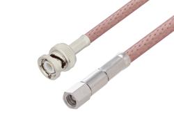 PE3C4368 - BNC Male to SMC Plug Cable Using RG142 Coax