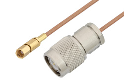 PE3C4401 - SSMC Plug to TNC Male Cable Using RG178 Coax
