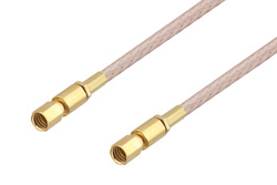 PE3C4403 - SSMC Plug to SSMC Plug Cable Using RG316 Coax