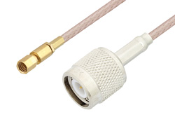 PE3C4417 - SSMC Plug to TNC Male Cable Using RG316 Coax