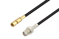 PE3C4426 - SMA Female to SSMC Plug Low Loss Cable Using LMR-100 Coax