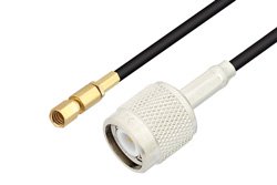 PE3C4434 - SSMC Plug to TNC Male Low Loss Cable Using LMR-100 Coax