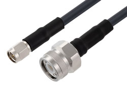 PE3C4535 - SMA Male to TNC Male Cable Using LMR-195 Coax