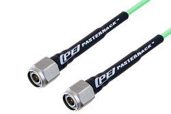 PE3C5249 - TNC Male to TNC Male Low Loss Cable Using PE-P160LL Coax