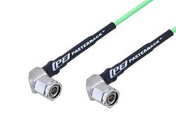 PE3C5250 - TNC Male Right Angle to TNC Male Right Angle Low Loss Cable Using PE-P160LL Coax