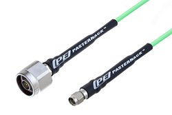 PE3C5273 - N Male to SMA Male Low Loss Cable Using PE-P160LL Coax