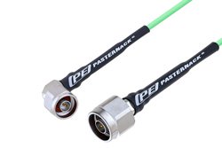 PE3C5285 - N Male to N Male Right Angle Low Loss Cable Using PE-P160LL Coax